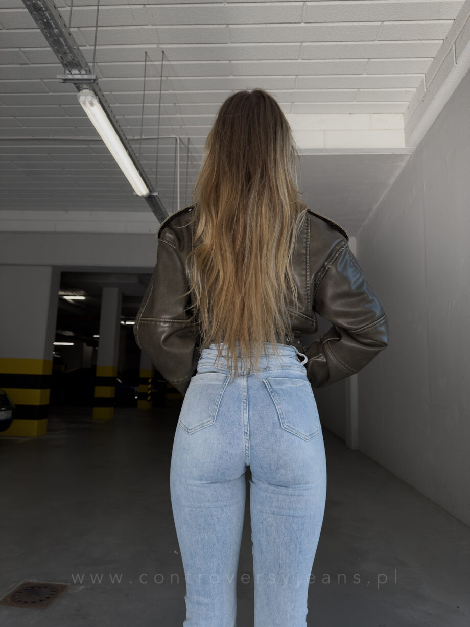 Jeansy SKINNY FLARE tył