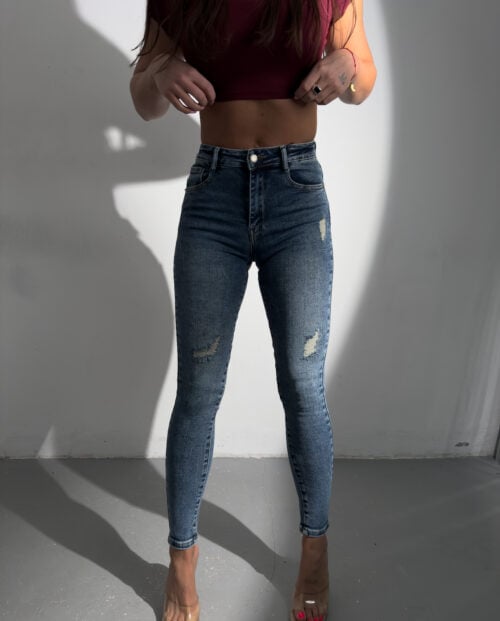 NIEBIESKIE SKINNY 374